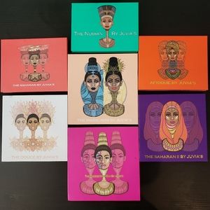 7 Juvia's Place eyeshadow palettes
